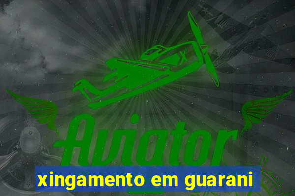 xingamento em guarani